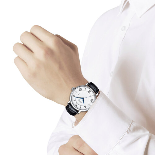 картинка Мужские серебряные часы от магазина Драгоценные подарки