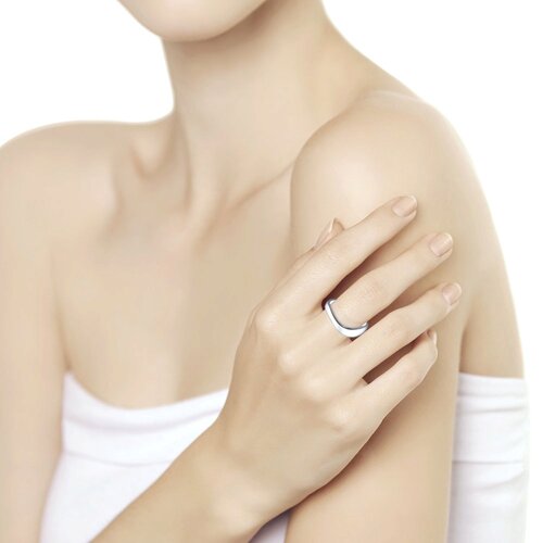 картинка Кольцо на фалангу из серебра от магазина Драгоценные подарки