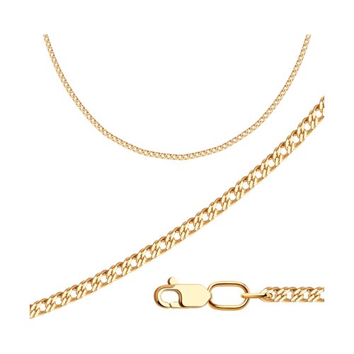 картинка Цепь из золочёного серебра от магазина Драгоценные подарки