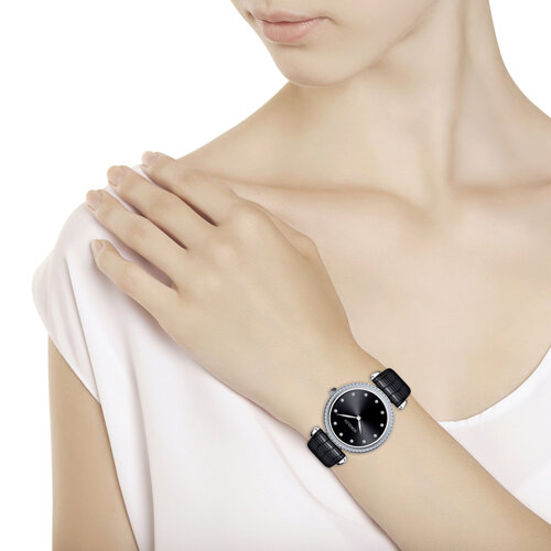картинка Женские серебряные часы от магазина Драгоценные подарки