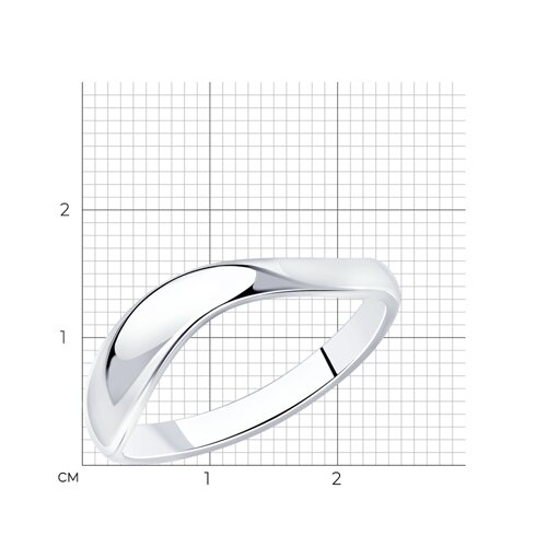 картинка Кольцо на фалангу из серебра от магазина Драгоценные подарки