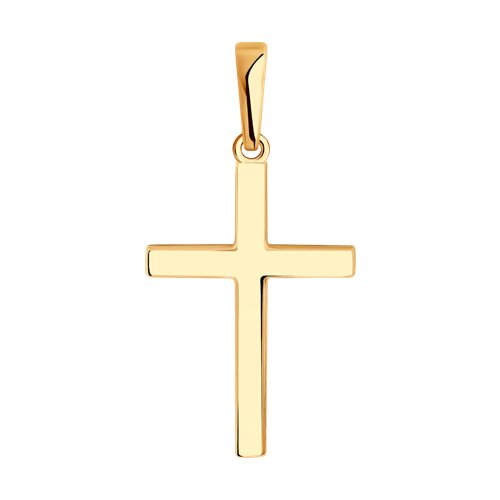 картинка Крест из золота с бриллиантами от магазина Драгоценные подарки