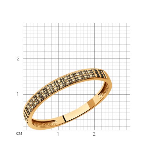 картинка Кольцо из золота с бриллиантами от магазина Драгоценные подарки