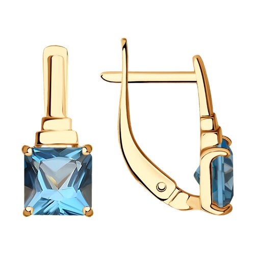 картинка Серьги золотые пробы 585 от магазина Драгоценные подарки