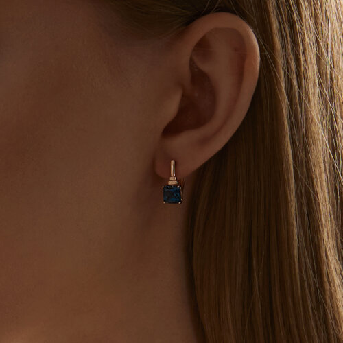 картинка Серьги золотые пробы 585 от магазина Драгоценные подарки