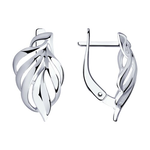 картинка Серьги из серебра от магазина Драгоценные подарки